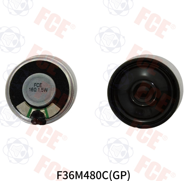 F36M480C(GP) - 16Ω 1.5W Speaker