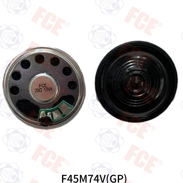 F45M74V(GP) - 20Ω 1.5W Speaker