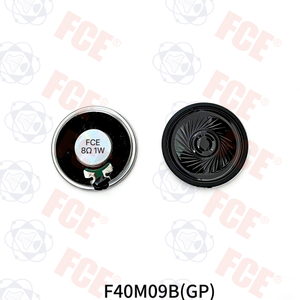 F40M09B(GP) - 8Ω 1W Speaker