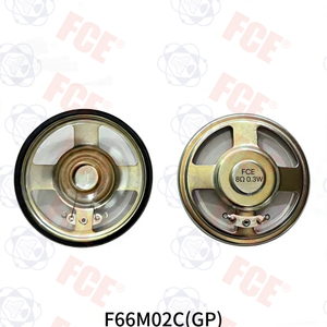 F66M02C(GP) - 16Ω 0.3W Speaker
