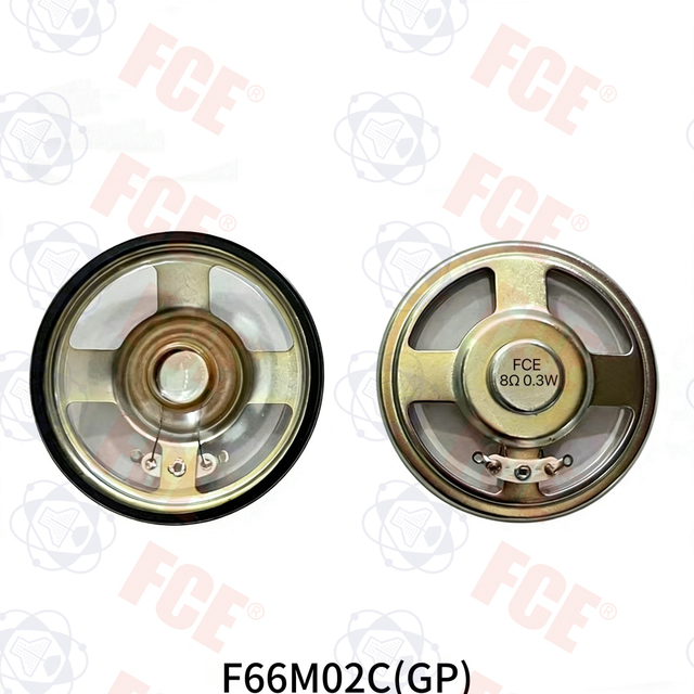 F66M02C(GP) - 16Ω 0.3W Speaker