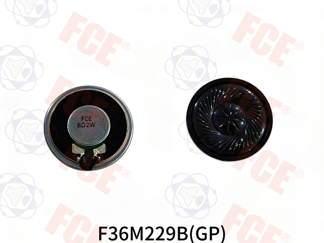 F36M229B(GP) - 8Ω 2W Speaker