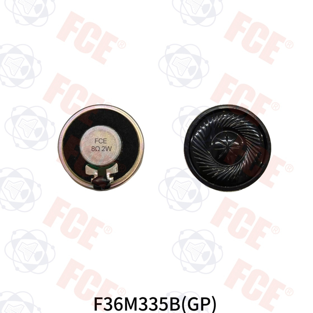 F36M335B(GP) - 8Ω 2W Speaker