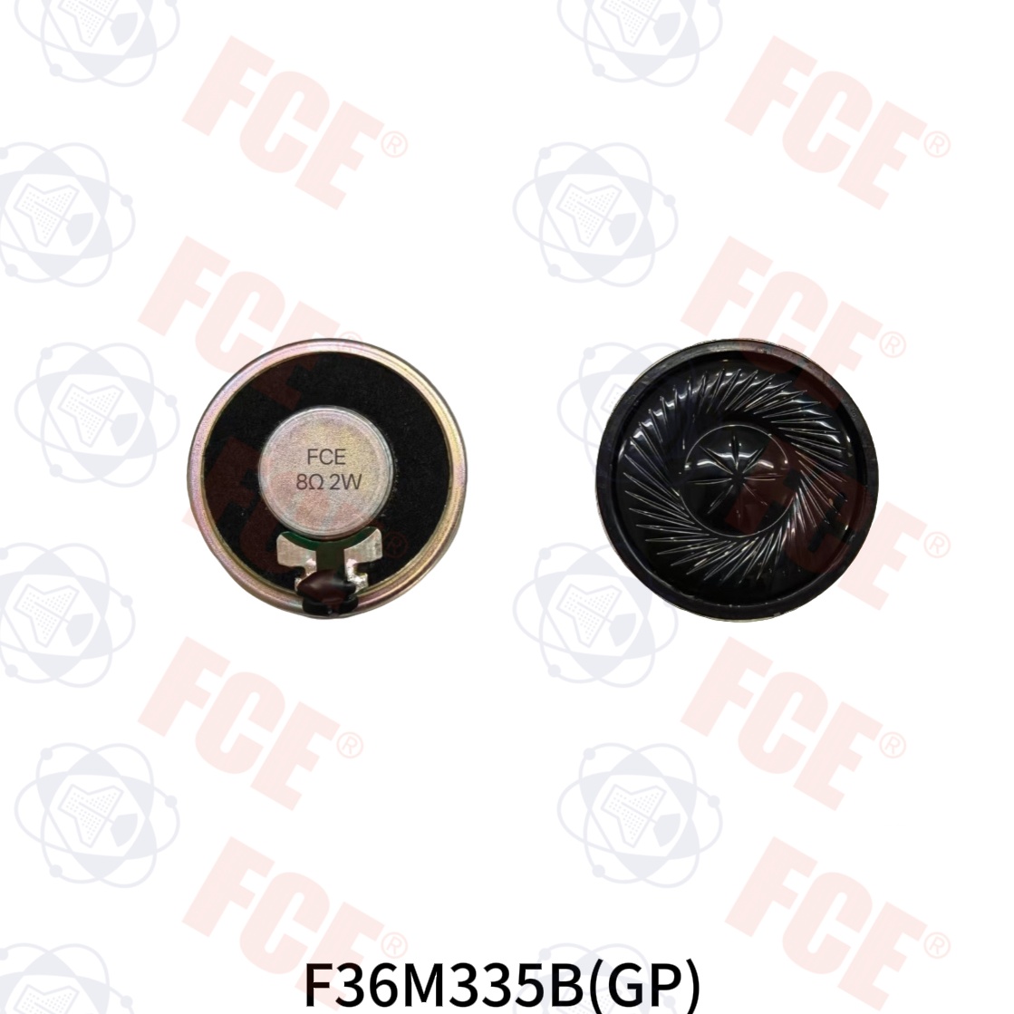 F36M335B(GP) - 8Ω 2W Speaker