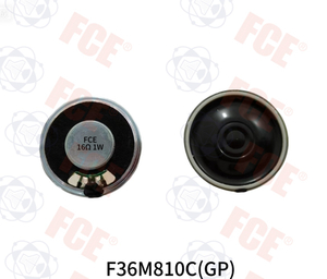 F36M810C(GP) - 16Ω 1W Speaker