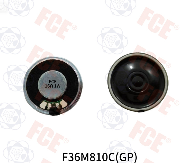 F36M810C(GP) - 16Ω 1W Speaker