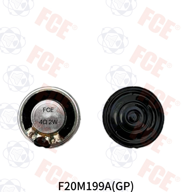 F20M199A(GP) - 4Ω 2W Speaker