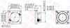 2323CP04-6GP) - 4Ω 4W
